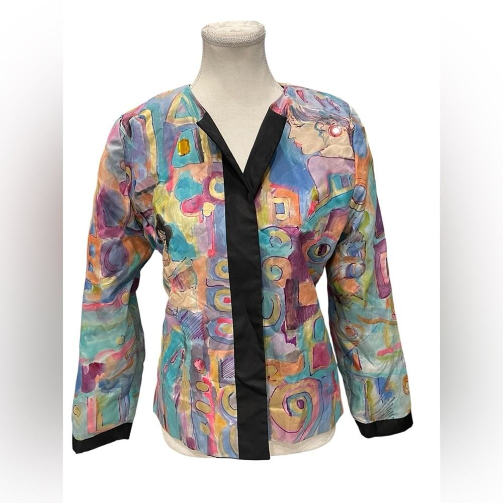 VINTAGE TLAGE Gissele ARTWEAT JACKET Size:8